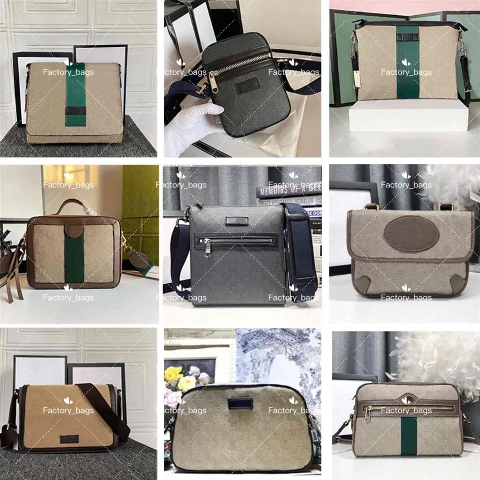 Cross Body Bag Vintage Classic Beige Messenger Men Men Mens BAGS PETLES MINI MOSY STELE PAKIET FANYPACK245I