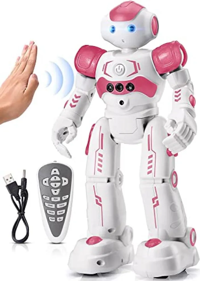RC Remote Control Robot Toys Handgest n avkänning Programmerbar smart dans som sjunger Walking1912189