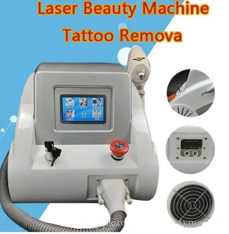 Efective 2000MJ Q -schakelaar ND YAG Laser Tattoo verwijdering Wenkbrauw Callus Verwijdering Acne Scar Spider Vein Verwijder Koolstofpeeling 532nm 1064nm 1320nm Beauty Machine