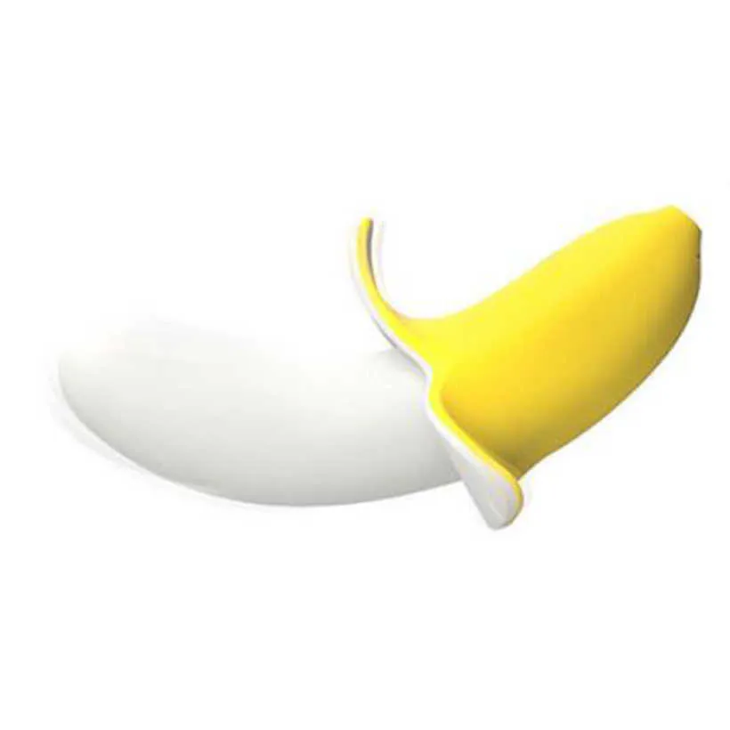 Skönhetsartiklar bananvibrator 10/8 frekvens USB laddning g-spot klitoris stimulator stark dildo mjuk massager vuxna sexiga leksaker för kvinnor