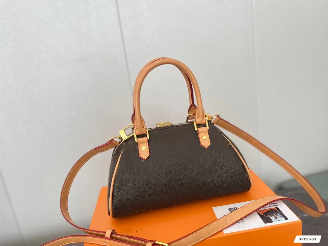 Designer-Umhängetasche Damenhandtasche Klassische Dekore Größe 23 cm
