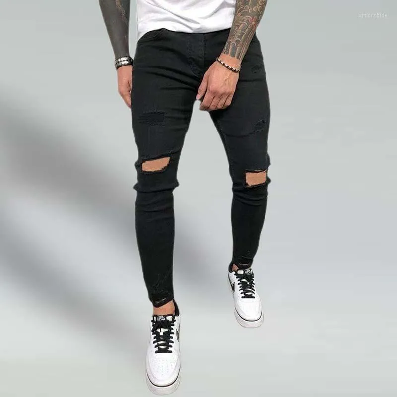Discover 177+ knee cut jeans mens latest
