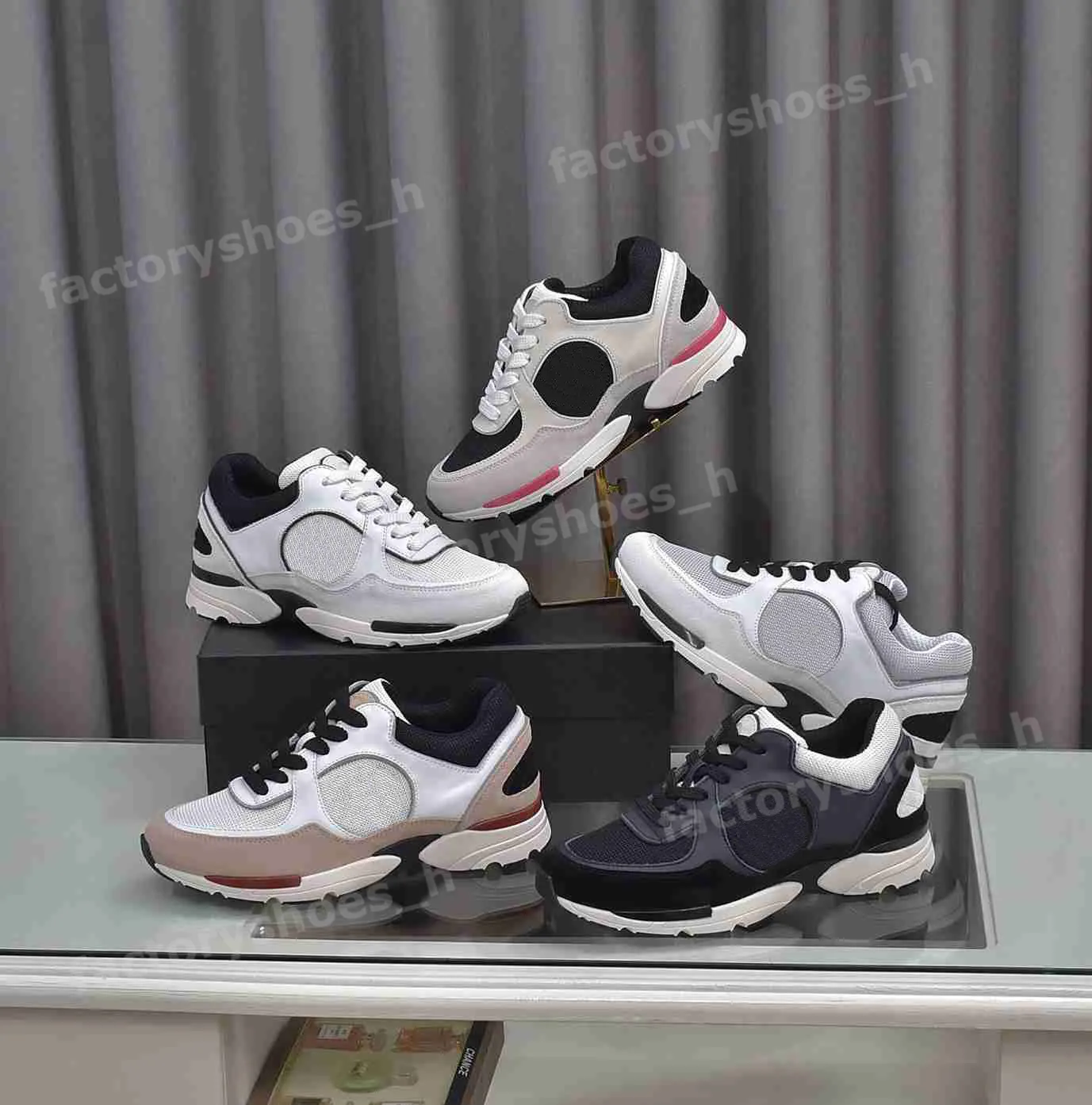 Save Big on Bulk Designer Shoes Trainers Designer Casual Shoes Calfskin  Sneakers Reflective Sneaker Vintage Suede Leather Trainers Patchwork  Leisure