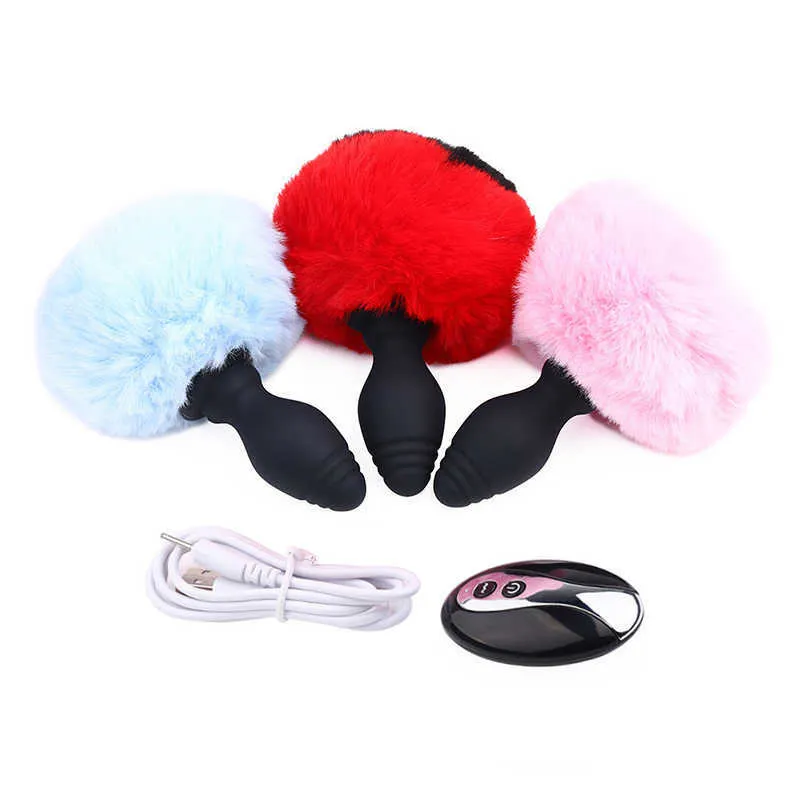 vibrating bunny butt plug Magic Bunny main image 0