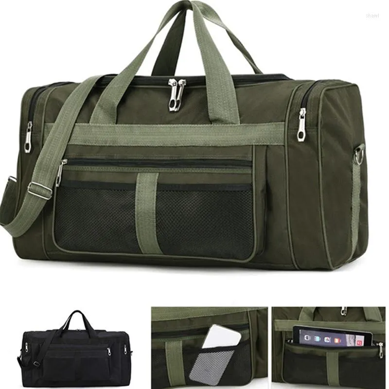 Duffel -tassen grote capaciteit reizen voor man mode multifunctionele unisex bagagetas casual sport gym meerdere zakken duffle handtas