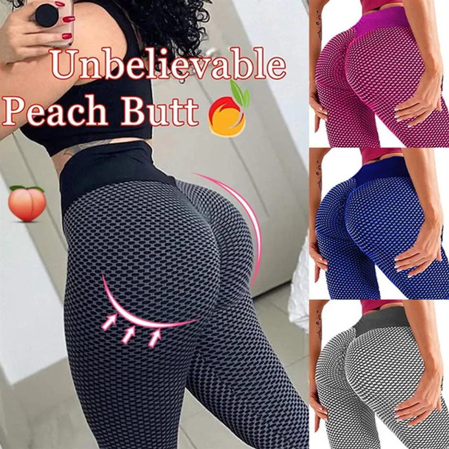 Butt Lift Leggings for Women Scrunch Workout Yoga Pants Ruched