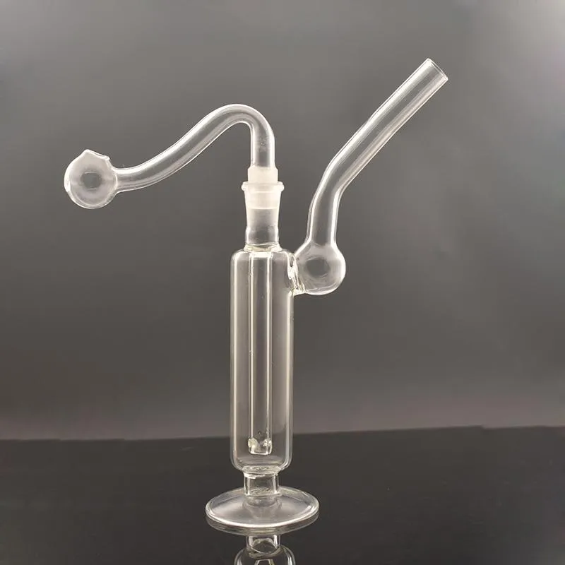 10mm Femme Verre Brûleur À Huile Bong Conduites D'eau Recycleur Plates-formes Pétrolières Bongs Petit Attrape-Cendres Narguilé Heady Fumer Tuyau Avec Tuyaux De Brûleur À Huile