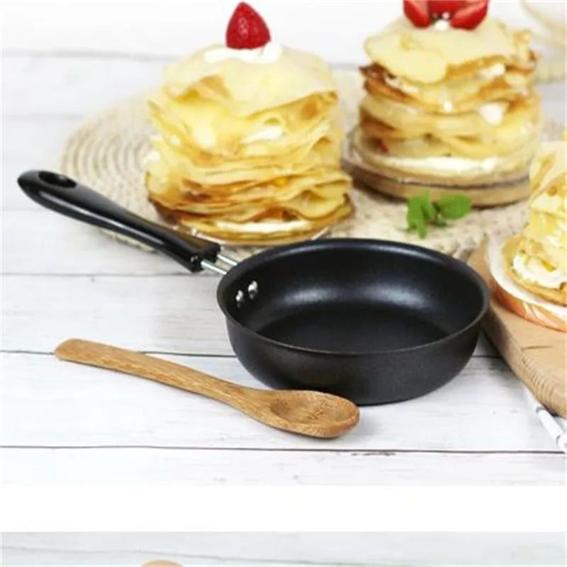 Mini Nonstick Frying Pan Poached Protable Egg Pancakes Stir-Fry