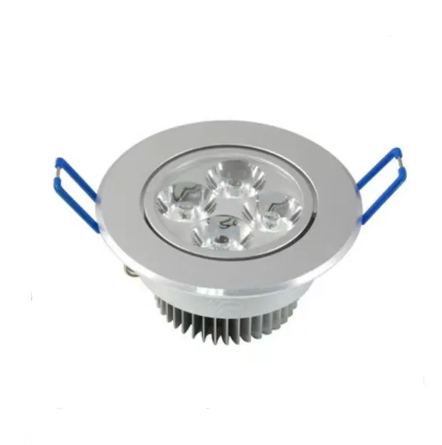 4 * 3W 12W LED Sufit Down Light Kryty Lampy Spot AC 85-265V Ciepłe Białe / Cool White Darmowa Wysyłka