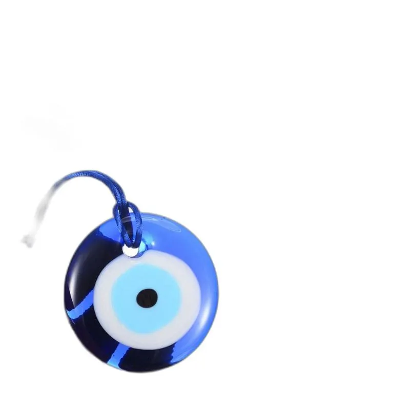 Porte-clés Lucky Turc Grec Evil Blue Eye Charm Pendentif Lampe Verre Voiture Maison Amulet278y