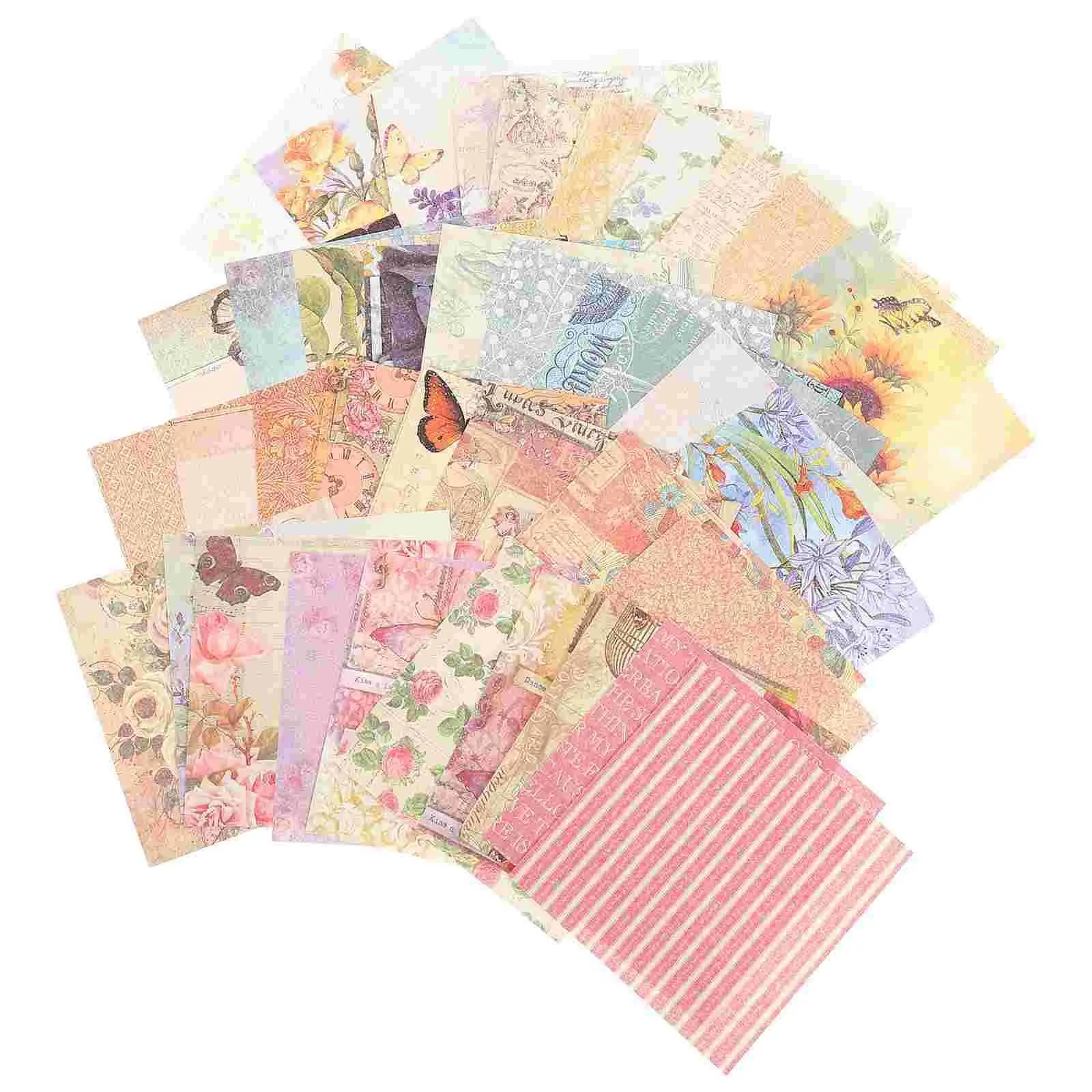 Paper Vintage Scrapbook Sticker Retro Materialscrapbooking Craft Journal Calendar Writing Washi Account Hand Papers White