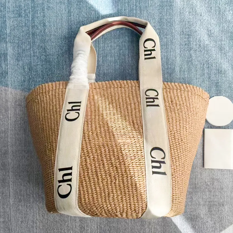 Tasarımcı Pochette Alışveriş Hafta Sonu Straw Tatil Rafya Çanta Yüksek Kapasite Kadınlar Dokuma Erkekler Tote Çanta Crossbody Lüks Moda Sepeti Plaj Ünlü Omuz Çantaları