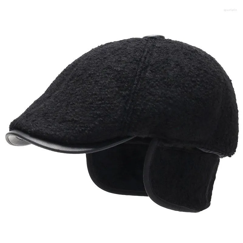 Berets Herringbone Flat Avy Sboy Hat Gatsby Capie Capi