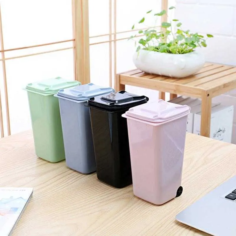 Mini Car Trash Can Car Storage Box Storage Bag Desktop Trash Can Debris Box Waste  Bin Auto Interior Stowing Tidying Accessories From Sportop_company, $4.82