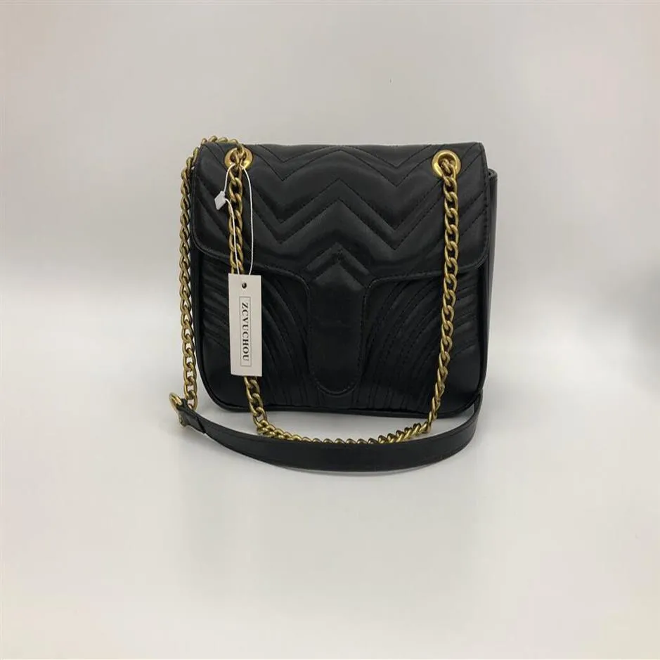 5 kolorów kobiet na ramionach łańcuch łańcuchowa torba crossbody moda pikowane skórzane torebki słynne słynne designerskie torebki torebki 26C214W