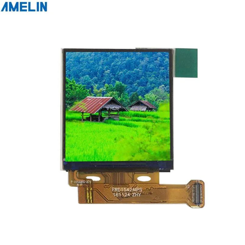 1 54 pulgadas 240 240 IPS TFT LCD Módulo Pantalla con pantalla de interfaz MCU de Shenzhen Amelin Panel Fabricación160H