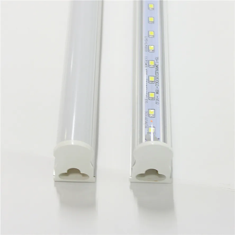 T5 Tubes LED Lumières 3ft 90cm 13W AC85-265V Intégré PF0.95 SMD2835 5000K 5500K Lampes Fluorescentes 3 pieds 250V Ampoules Barre Linéaire Accessoires 0.9m Éclairage de Luminosité