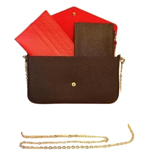 Borse Da Donna In Pelle Da Donna, Set Multipochette A Pezzi