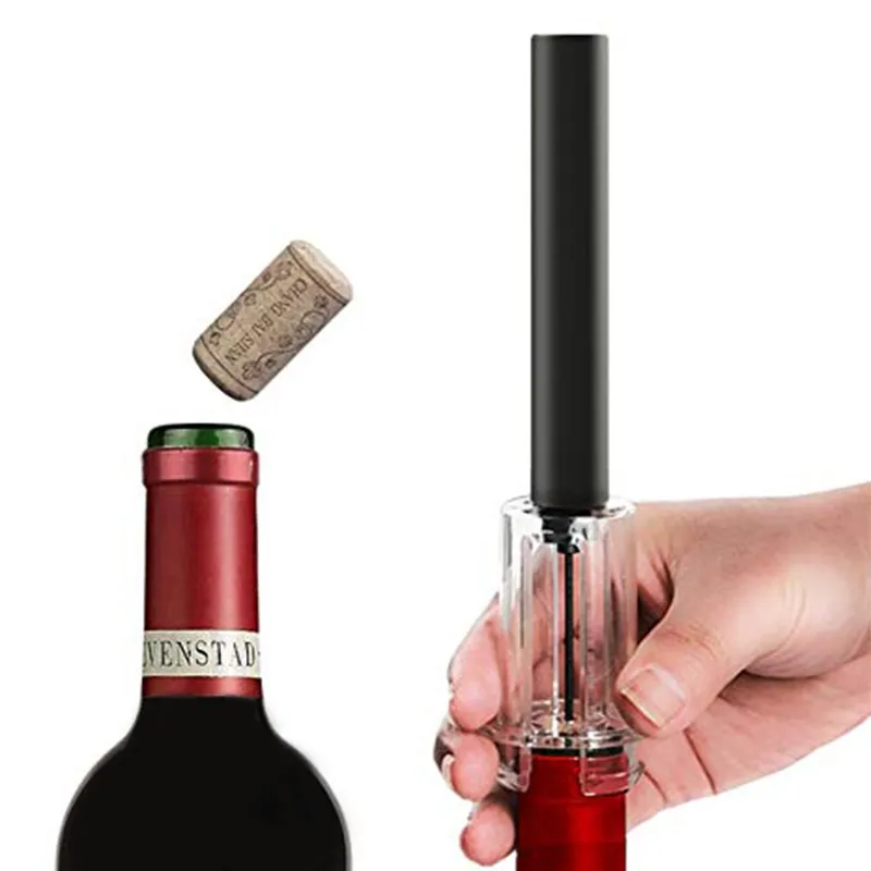 Pompe à air ouvre-bouteille de vin Tube en plastique aiguille bouteilles pneumatiques tire-bouchon cuisine ouverture barre d'outils accessoires ouvre-boîte DD22-05