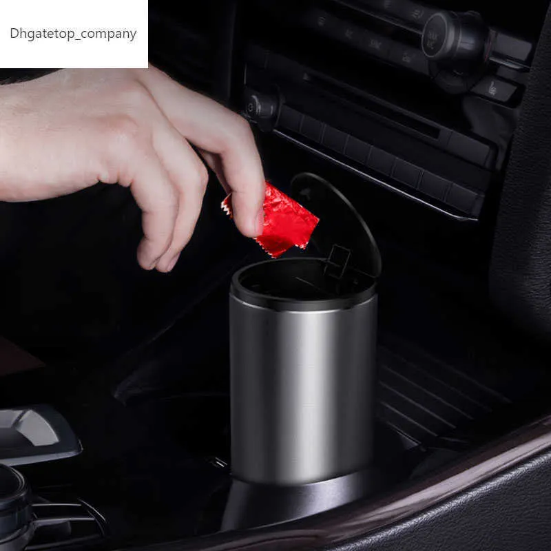 Baseus Car мусорная корзина Mini Auto Dust Organizer Car Интерьер мусор с мусорным контейнером коробка для хранения ковша Автоапорт