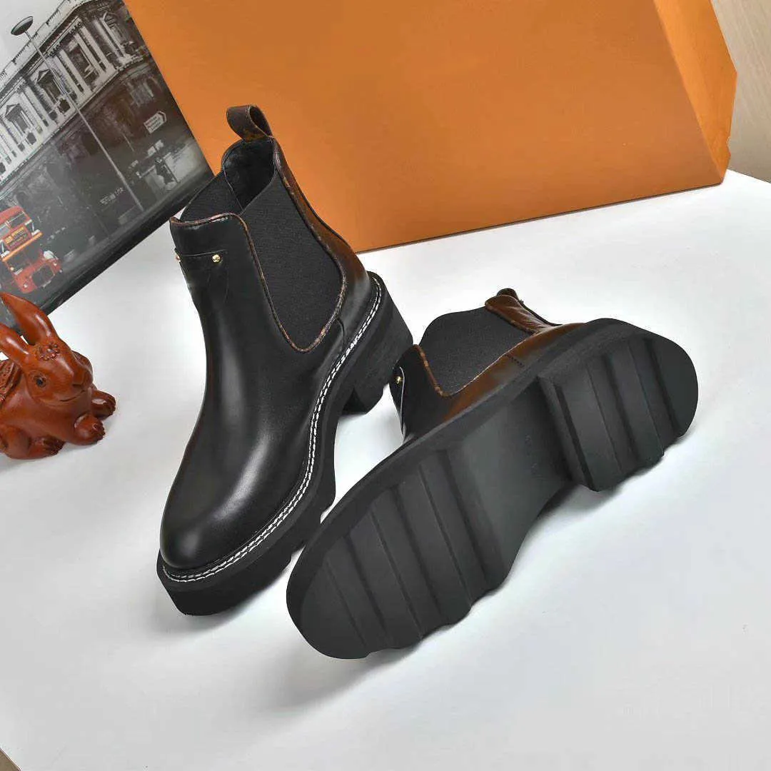 Louis Vuitton LV Вы 2023 Diseñador de lujo Beaubourg Botas de tobillo  Zapatos de mujer Damas Niñas Seda Cuero de vaca Cuero Alto Top Louisely  Monedero