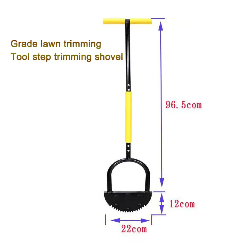 Manual Shovels Lawn Edger Meniscus Trimming Machine Handheld Feet Press