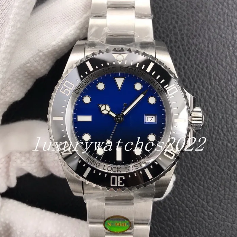 Mens Watch 44mm Automatic Eta 2836 Movement Ceramic Bezel