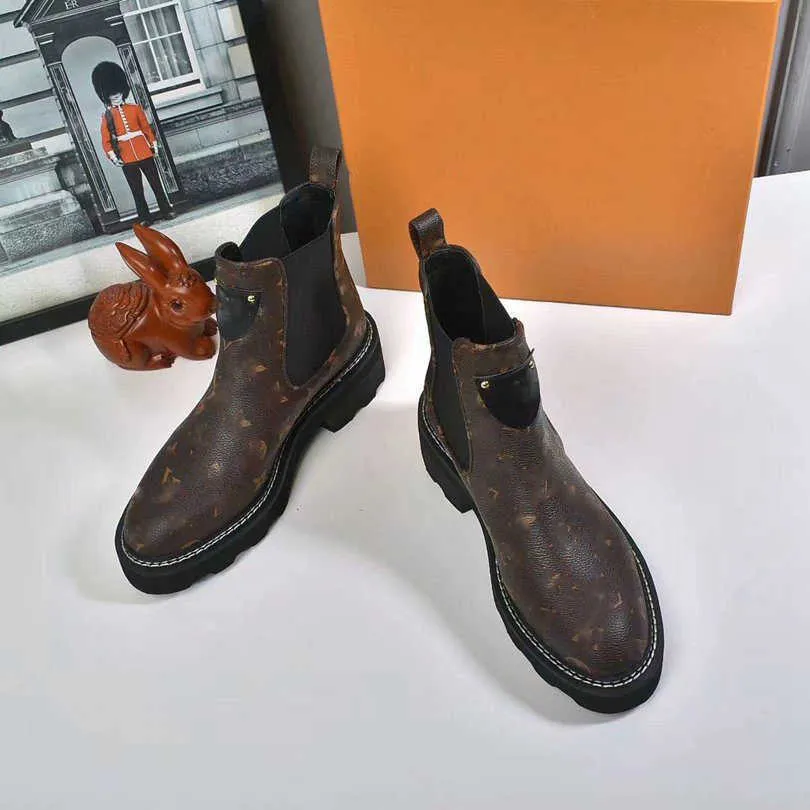 Louis Vuitton LV Вы 2023 Diseñador de lujo Beaubourg Botas de tobillo  Zapatos de mujer Damas Niñas Seda Cuero de vaca Cuero Alto Top Louisely  Monedero