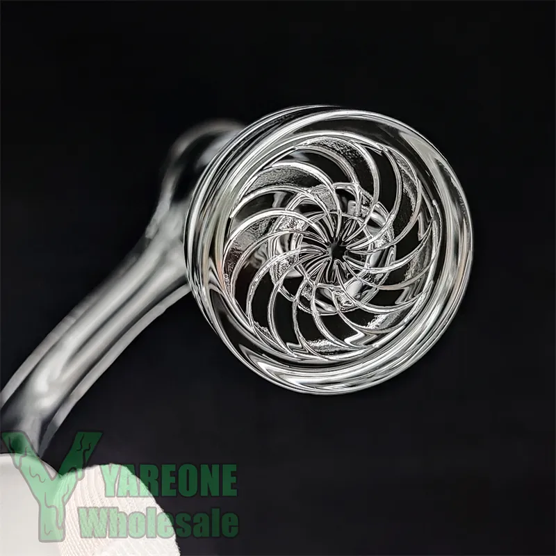 Samurai Terp Slurper Quartz Banger Helsvets Fasad kant 10mm 14mm 18mm 90 Grader Hane Seamless Terp Slurp Dab Nails for Glas Water Bong Riggar YAREONE Partihandel