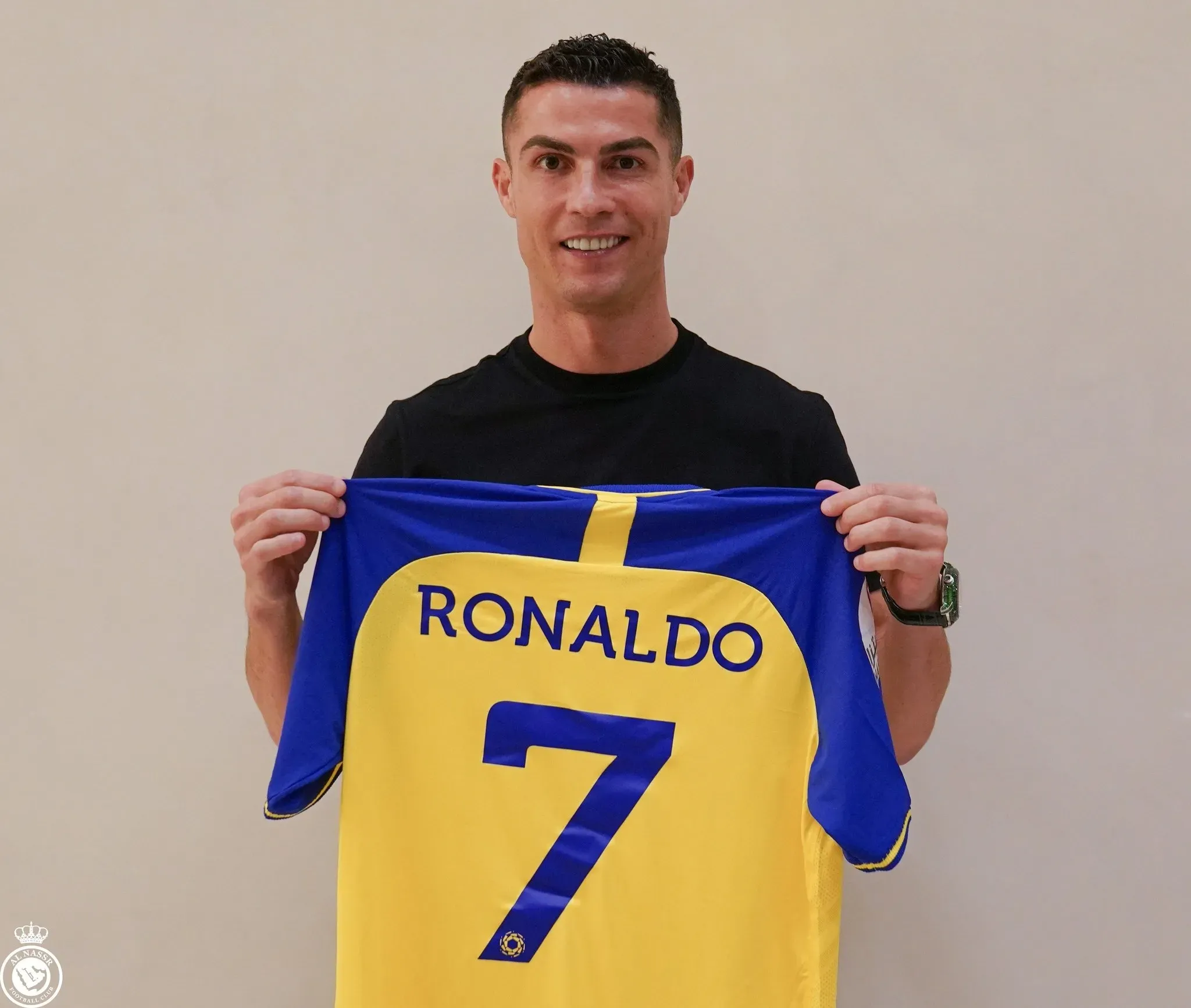 2022 2023 Al Nassr FC Camisas De Futebol Janela De Transferencia Numero 7 Cristiano Rona7do 22 23 Home Amarelo Afastado Topo Jersey Fans Version Camisa Masculina De Futebol 1 103 DHgate