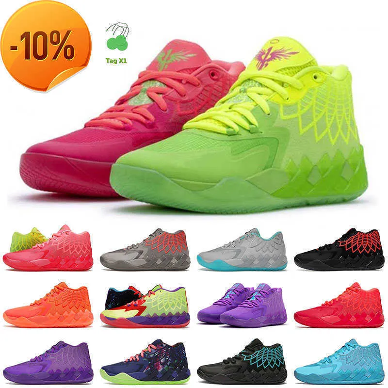 2023 Classic Designer Mens Lamelo 1 Ball Basketball Shoes Mb.01 Rick