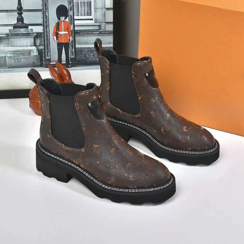 Louis Vuitton LV Вы 2023 Diseñador de lujo Beaubourg Botas de tobillo  Zapatos de mujer Damas Niñas Seda Cuero de vaca Cuero Alto Top Louisely  Monedero