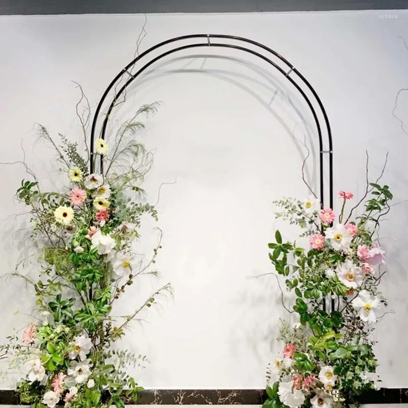 Party Decoration Garden Plant Arch Outdoor Wedding Door Metal Home Christmas Decor Backdrop Stand Flower Balloons Arches