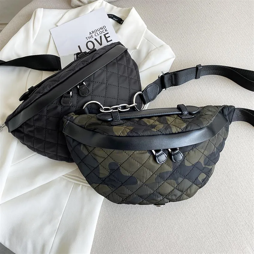 Sac À Main Femmes Taille Hobo Camouflage Oxford Buddy Sacs Poitrine Femme Bourse Designer Épaule Femmes Drop Lady Gwg245H