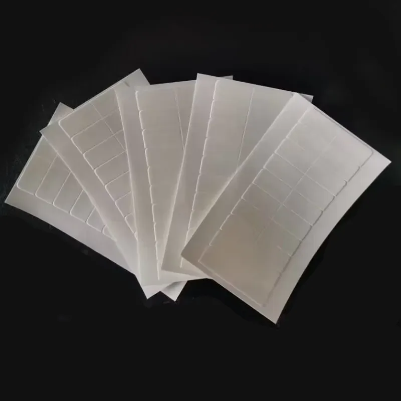 100sheets Extraordinarily Waterproof Double Side Adhesive Tape for Skin Weft Hair Extension Tapes Wig Hair piece Customized by VIP customers