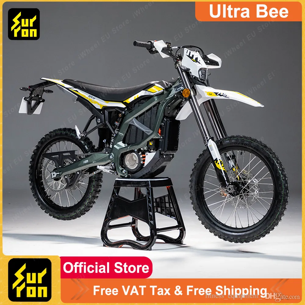 Sur-Ron Ultra BEE 전기 오프로드 차량 전기 오프로드 자전거 74V 55AH 배터리 피크 전력 12.5kW 상단 토크 440N.m 140km 마일리지 3C 버전