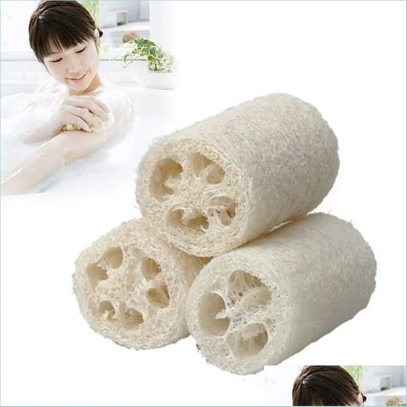 Autres fournitures de toilette de bain Autres fournitures de toilette de bain Loofah Luffa Loofa Soins du corps Peeling Douche Mas Éponge et cuisine Accueil à Dhlc0