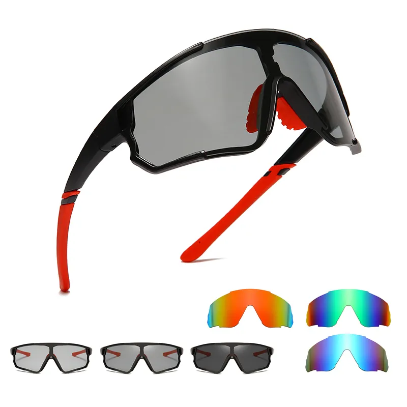 Outdoor Eyewear Polarized Pochromic Cycling Sunglasses Men Women Sports Road Mtb Mountain Bike Bicycle Glasses 221031