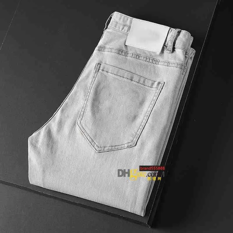 Mens jeans classic hip-hop pants stylist distressed ripped rider slim fit motorcycle denim jeans--DW831