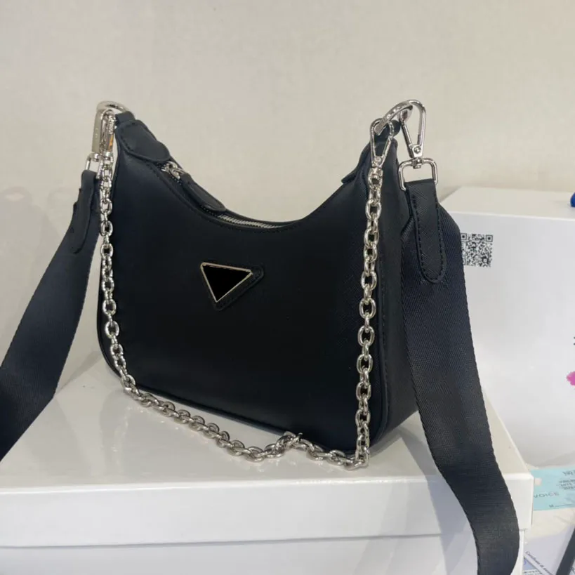 Vender 3 bolsos de lujo de alta calidad para mujer, marca famosa, bolso cruzado para mujer, bolsos de pasillo, modernos y versátiles2373