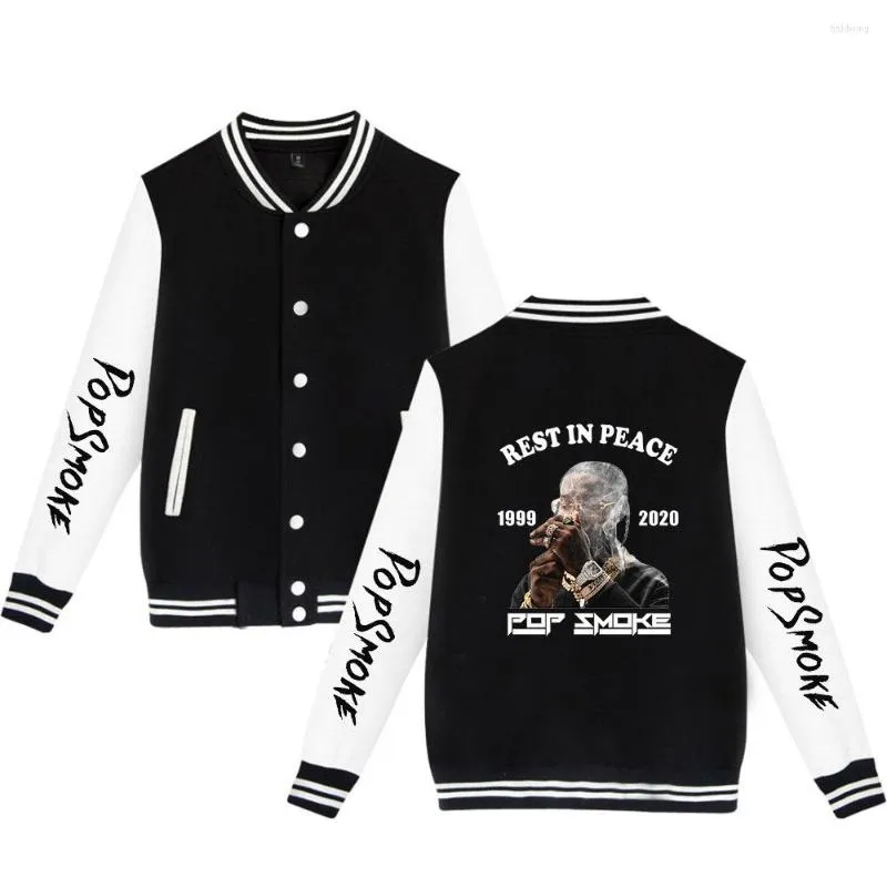 Men's Jackets Smoke Men Jacket Coats Hommes Veste Hip Hop Baseball Men's Oversized Winter