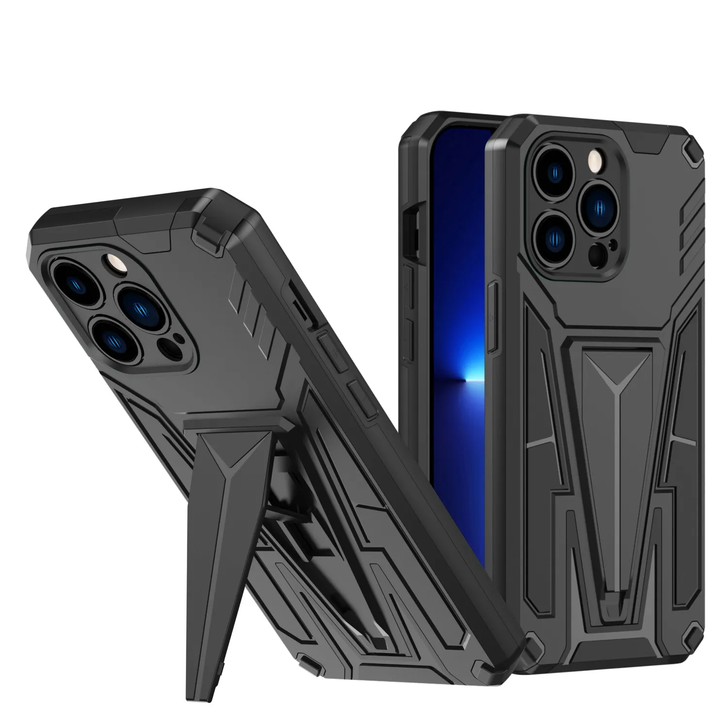 For iPhone 14 Cell Phone Cases 13 ProMax extraordinary V military grade shockproof vehicle magnetic 12Pro 11 X XS