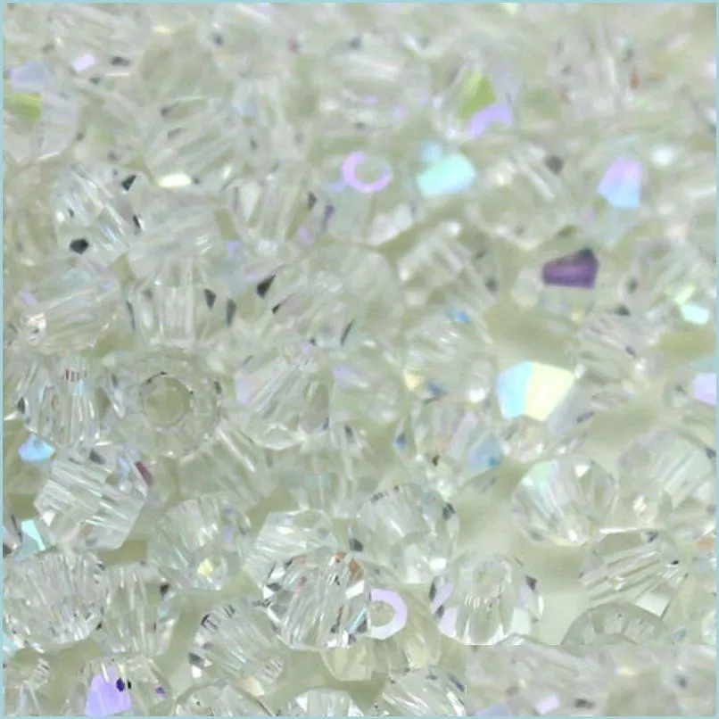 その他100pcs colorf 4mm be crystal beadsガラスルーズスペーサーブレスレットジュエリーメイキングアクセサリードロップ配信2022調査結果コンポーネントDHX2O