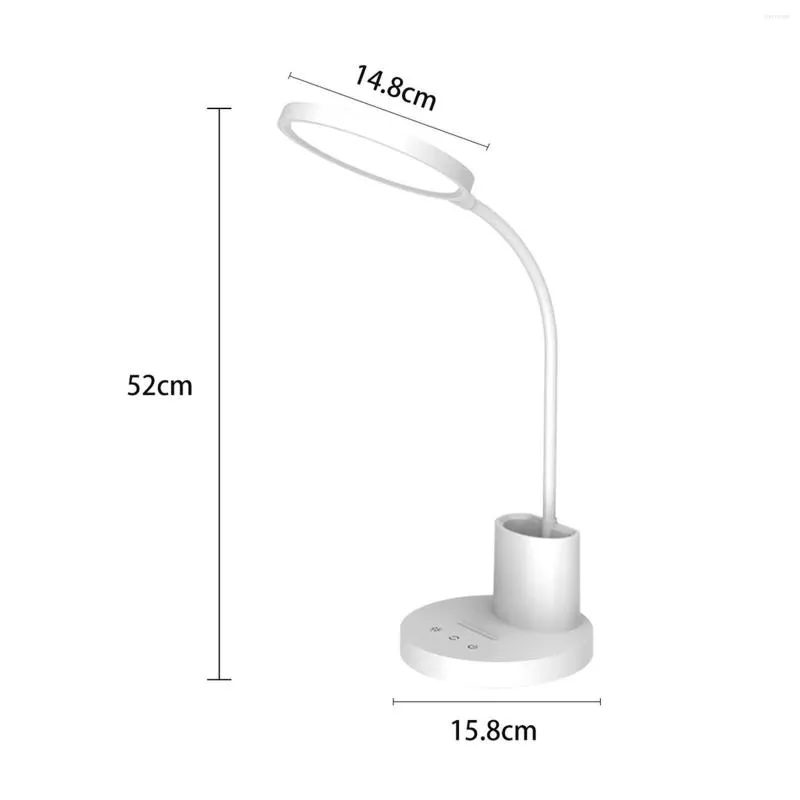 Lâmpadas de mesa Lâmpada LED Lâmpada Lâmpada para o olho Luz noturna para escritório Estudar crianças aluno