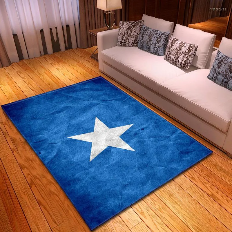 Alfombras de diseño de tendencia, alfombra con estampado de estrellas, alfombrillas antideslizantes para baño, juego de bebé, suave para sala de estar, alfombras decorativas para dormitorio interior