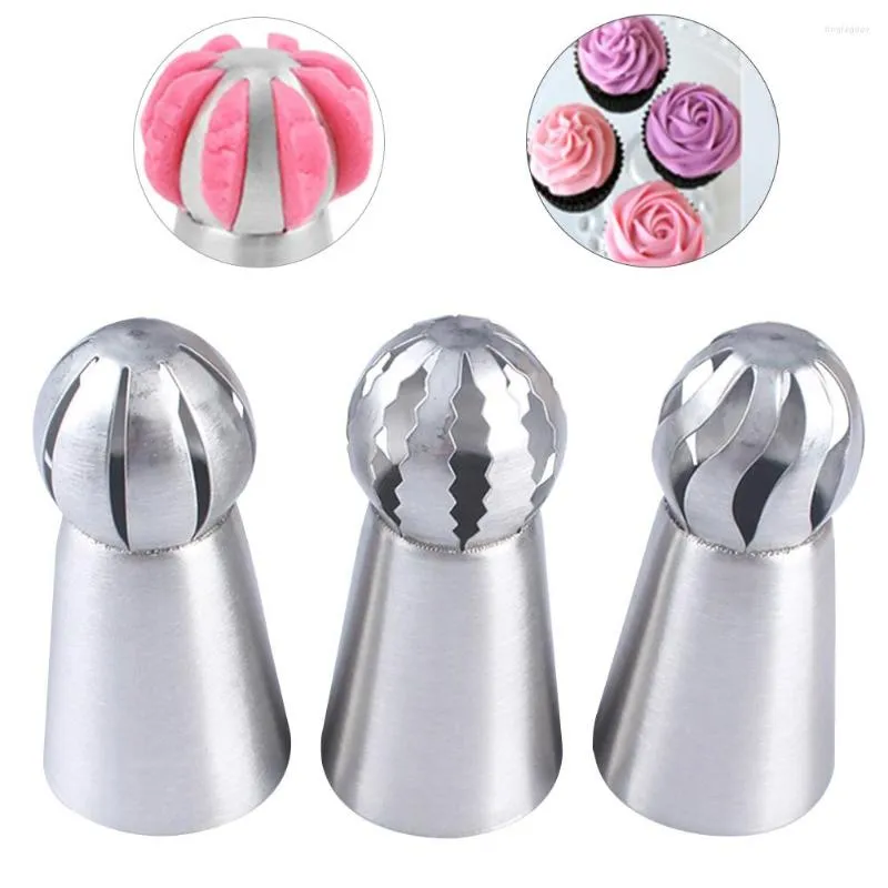 Bakeware Tools Tools Pastry Flower DIY Portable Ball Shape Durable