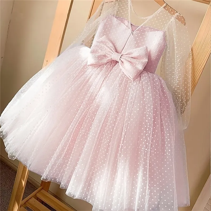 Sukienki dla dziewczynek sukienka księżniczka elegancka impreza weselna tutu suknia balowa
