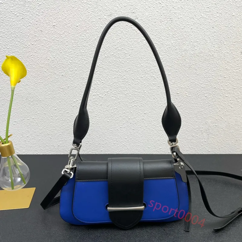 Klasik tasarım lüks kadın el çantası bir omuz messenger çantası gerçek deri çanta moda çantası 24cm28cm çapraz çantalar kahverengi siyah mavi