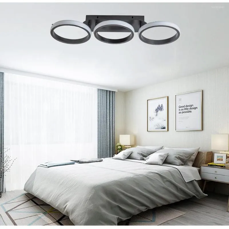 天井照明リビングルームリング用の北欧ライトLEDランプランプデザインベッドルーム
