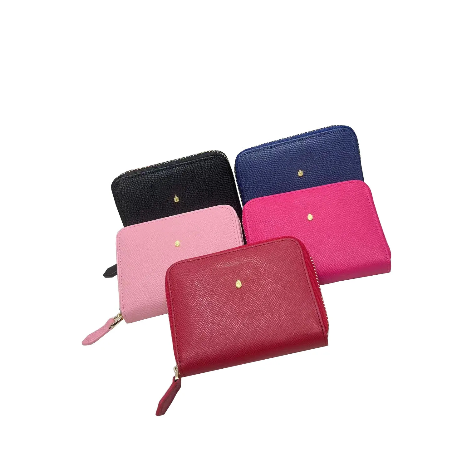 Classi luxe designer portemonnees beroemde heren portemonnees rits kaarten en munten portemonnee kaarthouder portemonnee clutch tas met doos gratis schip